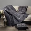 Plaid CM 130X170 Geo Night In Cotton Sateen 150 Gr/mq
