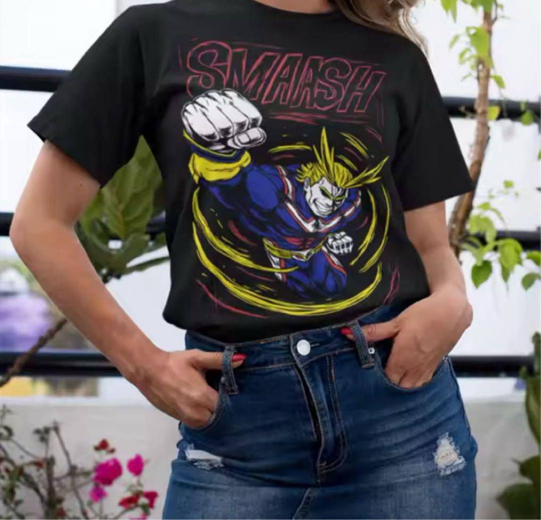 

[Б/У] Распродажа выходного дня Футболка Моя геройская академия Всемогущий