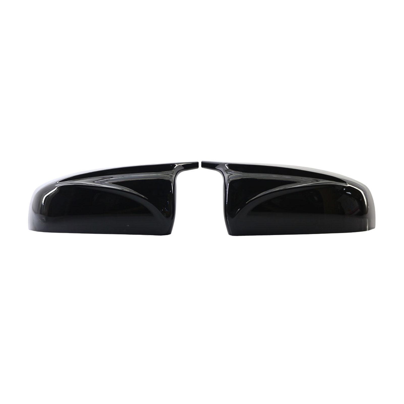 

Left and Right Rear View Mirror Cap Cover Glossy Black Replacement for BMW X5 E70 X6 E71 чёрный