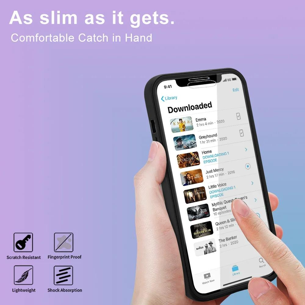 360 Celotělový Průhledný Kryt Přední+Zadní Pro iPhone 16 15 14 13 11 12 Pro Max XS X XR 7 8 Plus SE 2022 Silikonový Nárazuvzdorný Kryt