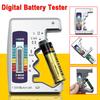 Digital Battery Tester Checker Battery Capacity Tester For C D 9V AA AAA 1.5V Lithium Battery Power Supply Measuring Instrument