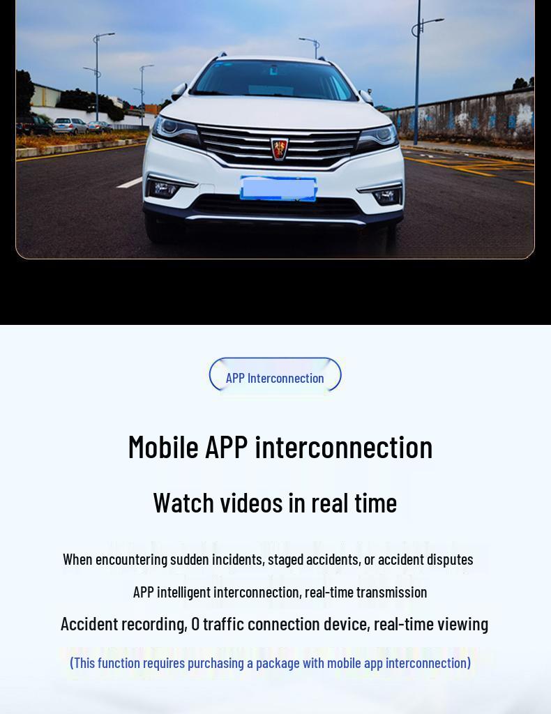 2025 HD Wireless 4K Ultra Dual Dash Cam: Front & Rear  Ultra HD Reversing