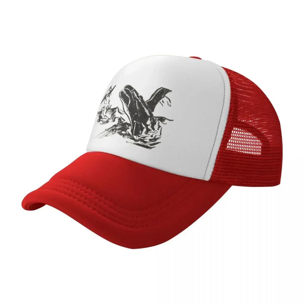 mosasaurus and ichthyosaurus Baseball Cap summer hat Adjustable Trucker Cap Ball Cap fashionable Unisexs Hats Womens