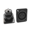 Kunststoff XLR 3-Pin Stecker & Buchse, Gerader Pin