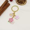 Women's Flower Keychain Pendant - Cute Bag Accessory