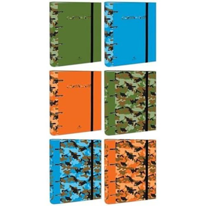 Classeur À Anneaux - MARIOLA - Carpeblock - Multicolore - 32 X 26 X 5 Cm - Mixte