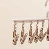 Movable Garment Display Stand For Towels Shirts Pants Clothes Hanger For Balcony Bedroom Or Bathroom Use
