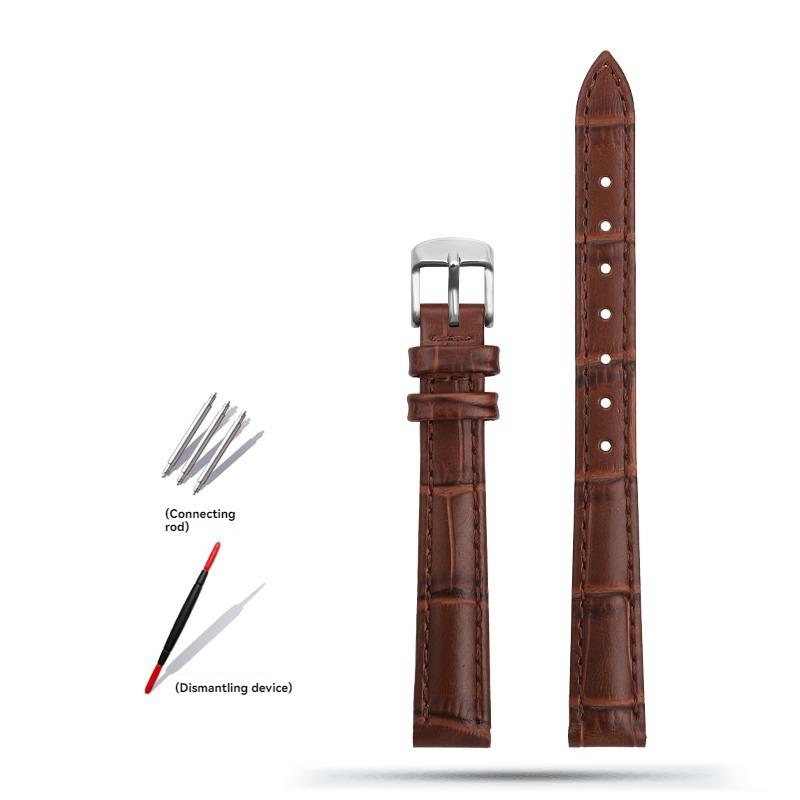 

For Casio LTP-1094 LTP-1095 LTP-1192 Strap Women s Cowhide Watch Bands Bracelet 12mm Calfskin Watchband Black Brown Red White 12mm-width