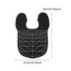 Hair Cutting Collar Non Slip Cutting Cape for Hair Stylist Hairdressing Home gray