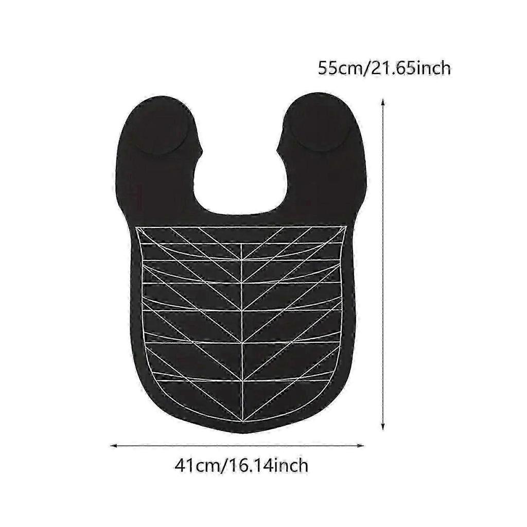 Hair Cutting Collar Non Slip Cutting Cape for Hair Stylist Hairdressing Home gray