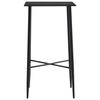 VidaXL 3-Piece Bar Set Bistro Furniture Pub Table and Chairs Counter Furniture Restaurant Kitchen Home 279921