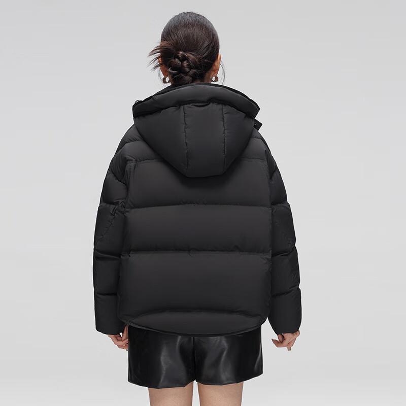 Xuezongfei Women's Short Hooded Puffer Down Jacket