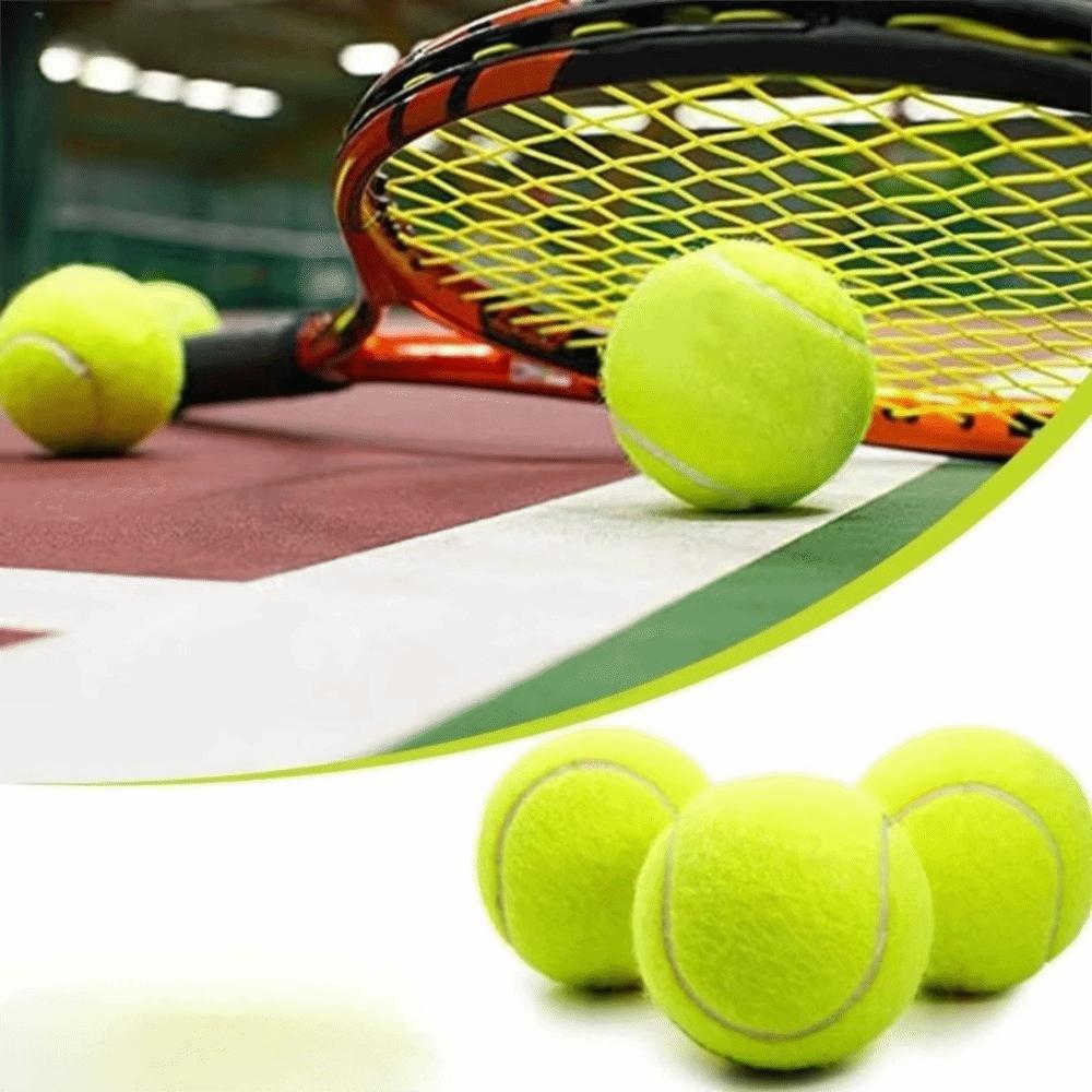 Durable Pet Playing Balls Non-Toxic Practice Ball New Tennis Balls  Tennis Club