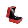 1 Pcs LED Jewelry Ring Box Luxury Rubber Jewelry Display Gifts Storage Case For Wedding Engagement Proposal Anniversary Boxes