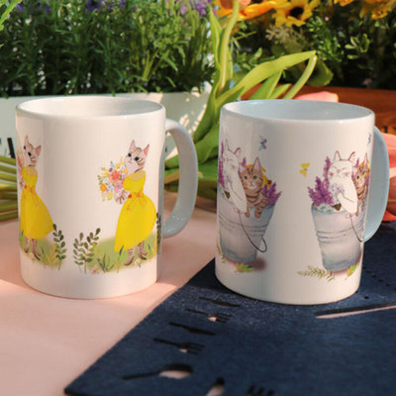 pa375-Design Mug 2p-If you re happy, meow 3