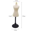 Display Mannequin Holder Dress Clothes Gown Model Stand For Dollhouse Accessory