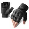 Outdoor Tactical Fingerless Gloves Hard Knuckle Paintball Airsoft Hunting Combat Riding Hiking Half Finger Gloves-