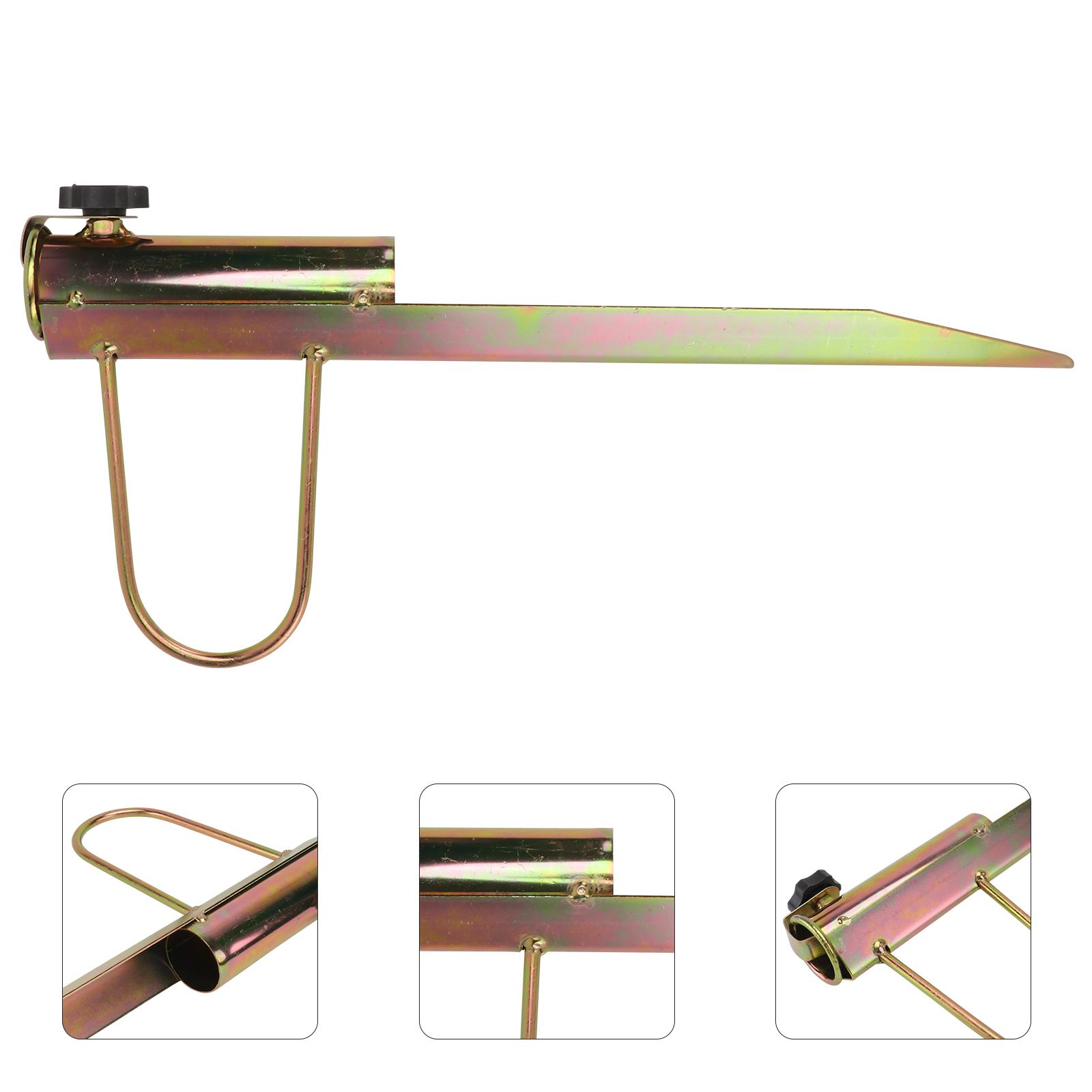 

1 шт. Пляжный зонт Песочный якорь Наземная вставка Стойка для зонта Уличный Золотистый золотистый