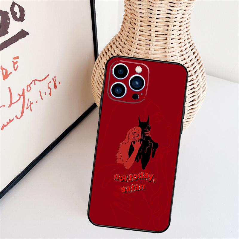 Aesthetic Devil Woman Bad Girl Phone Case For iPhone 17 Pro Max 16 15 11 12 13 14 Pro Max mini 15 16 Plus 16e 17 Air Cover