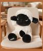 Adorable Black Sheep Plush Toy: Cute Cushion & Creative Doll for Children's Birthdays
