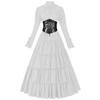 Irish Long Medieval Dress Festivals Cosplay Decoration Costume Set Performance
