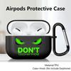 Funda de Silicona Cool con Ojos de Dibujos Animados para Auriculares Cover Case Para Airpods 2 1 4 Pro 3 Pro2 Pro3