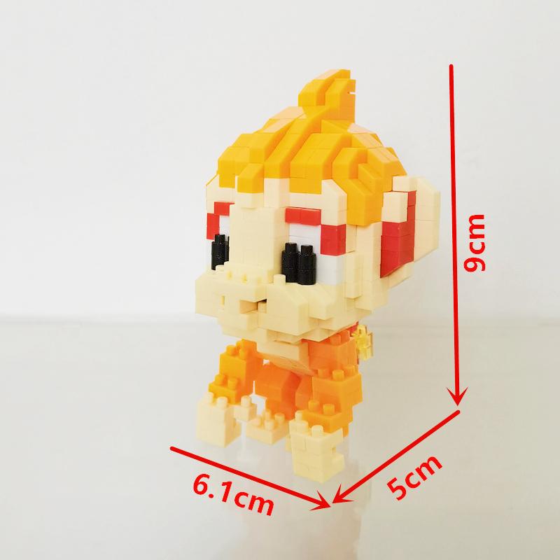 Anime Pokémon Building Blocks Assembly Anime Charizard Doll Blastoise Bulbasaur Gengar Bricks Figures Toy for Kid Gift