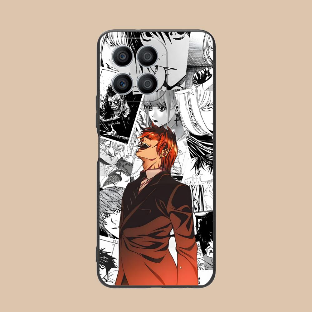 

Чехол для мобильного телефона Death Note Kira Light Матовый для Honor 90 80 70 60 50 30 20 10 9 8 7 Pro S SE Lite 5G Цветной Печатный Чехол Honor 8