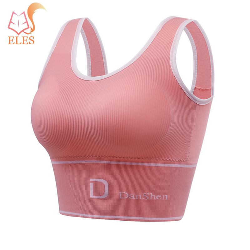Podprsenky pro ženy Sportovní Fitness Bezešvé podprsenky větší velikosti Plné pokrytí Bezdrátová podprsenka Femme Bralette