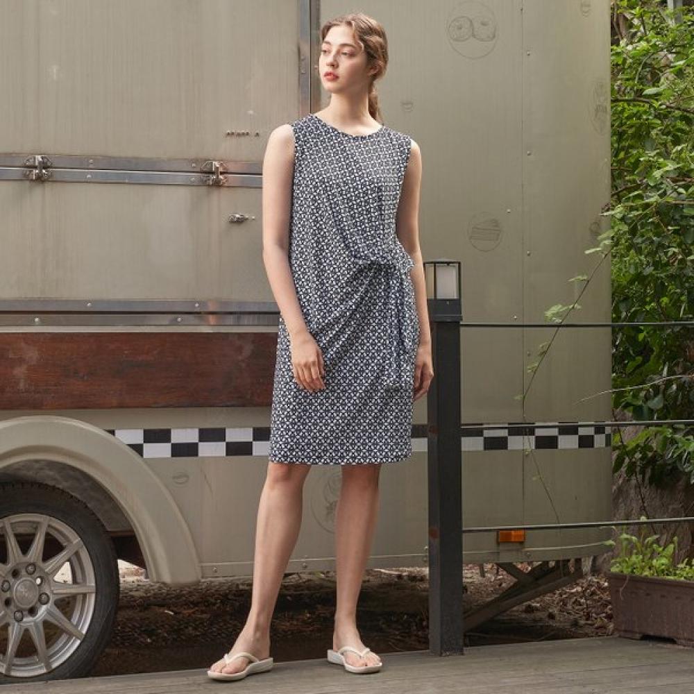 Lipbbam Kreora Nelly Jersey Tie Sleeve Dress Ldm55co01