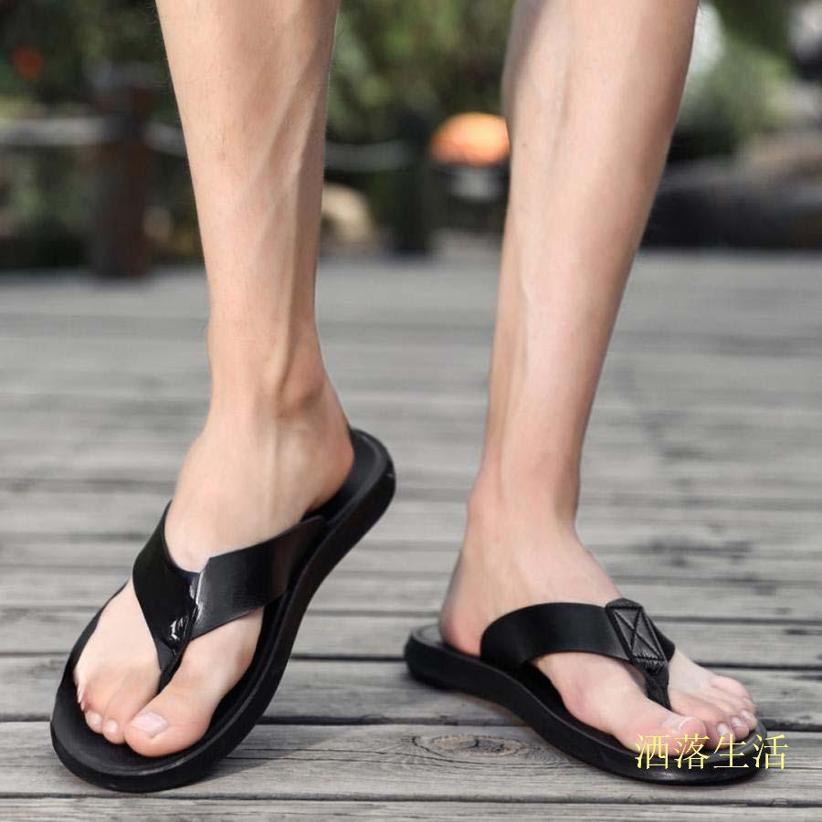 

Sandals, Men s, Stylish, Large Size, Sandals, Flip Flops, Thick Sole, Easy to Walking, Light, Cushioned, Slippers, Fashion Sandals, Soft, Shock