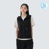 Root Women's Hooded Vest Black (S26MWRVE65)
