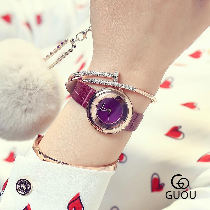 

Женские кварцевые часы водонепроницаемые Ins Style French Niche Watch женские новые стильные простые модные