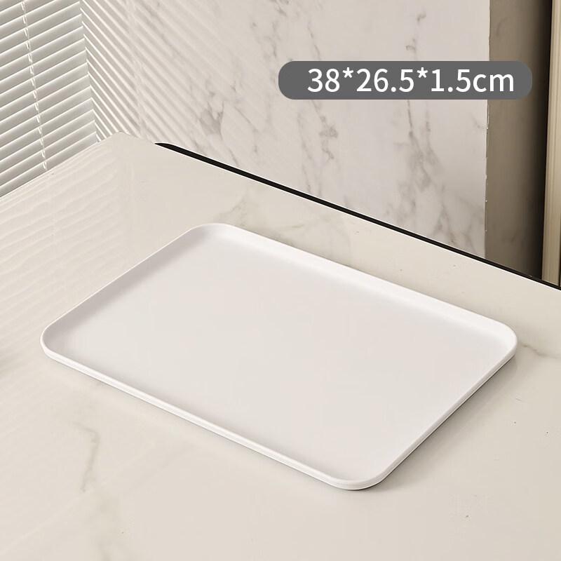 Japanese Style Straw Multi-purpose Serving Trays (5-Pack)