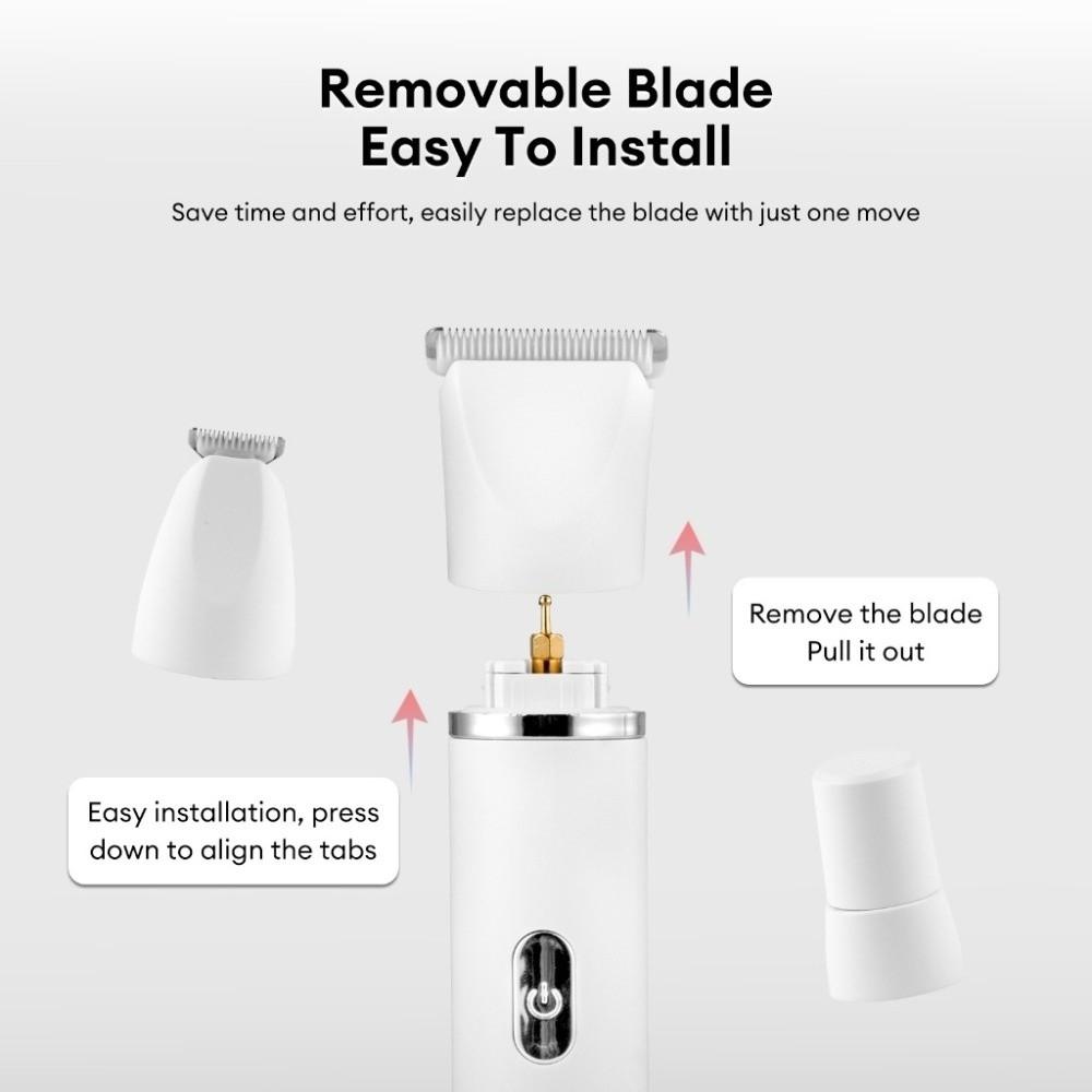 Rechargeable Pet Haircut Machine Low Noise Pet Hair Trimmer Electrical Clipper  Pet Care