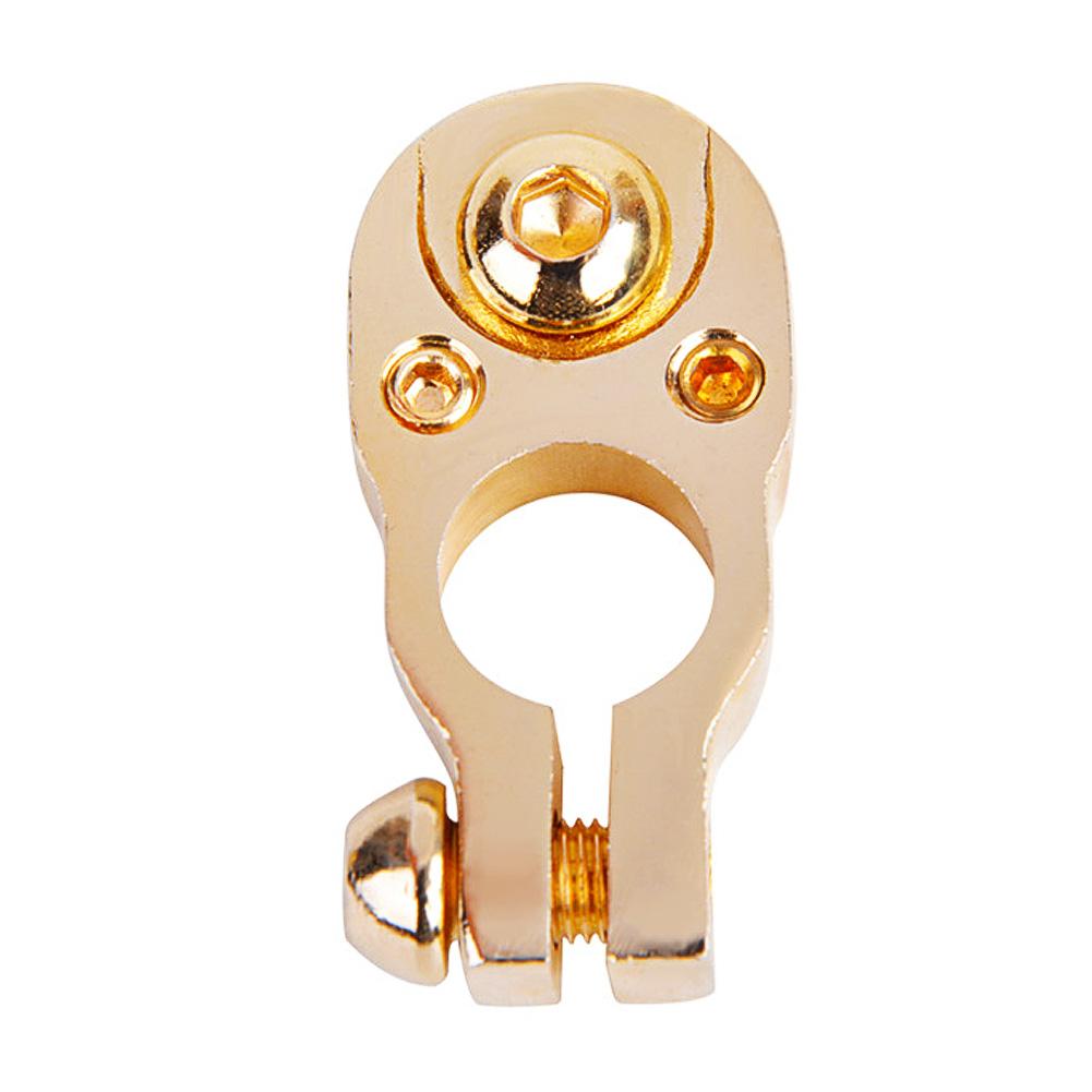 

Клемма аккумулятора Чистая латунь 15,9–17,5 для автомобиля грузовика Болт Положительный и Отрицательный полюс