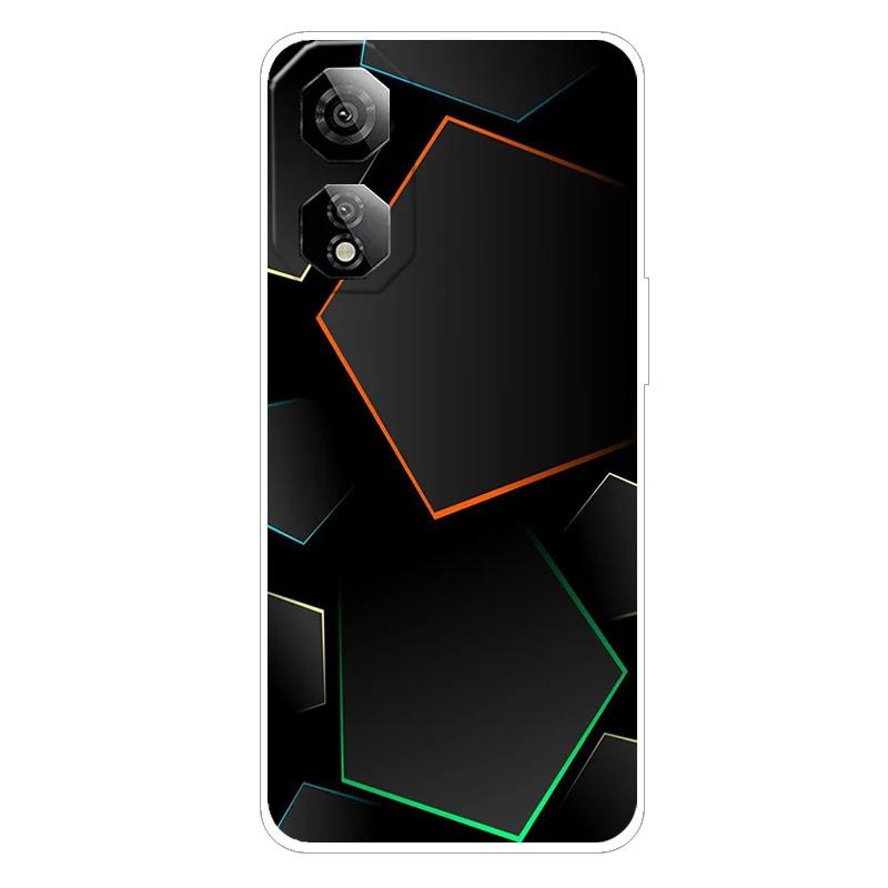 Für ZTE nubia Neo 2 Klare Hülle Z2352N Cartoon Cooles Silikon Handyhülle Für Nubia Neo 5G 8150N Transparenter Weicher TPU Schutz