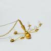 Led Ceiling Lamp Dollhouse Furniture Chandelier 3V Light Sand Table Accessories