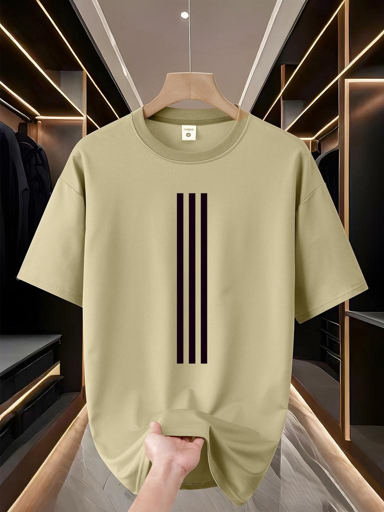 Mens Heavyweight 100 Cotton Graphic Tshirt Lightweight and Breathable Comfortable Casual Wear Trendy Machine Washable