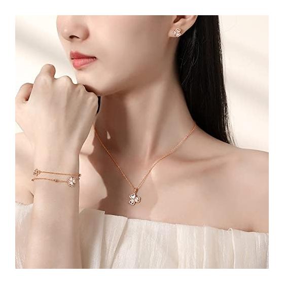 Women's Bracelet Popular Luxury CZ Diamond 925 Sterling Silver Women's Bracelet Jewelry Comes with Exclusive Box