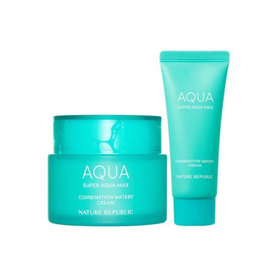Nature Republic Super Aqua Max Combination Watery Cream Special Set