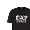 Emporio Armani Ss23 Ea7 Letter Logo Print Crew Neck Short Sleeve T-Shirt Men Tops Black 3RPT01-PJ02Z-1200