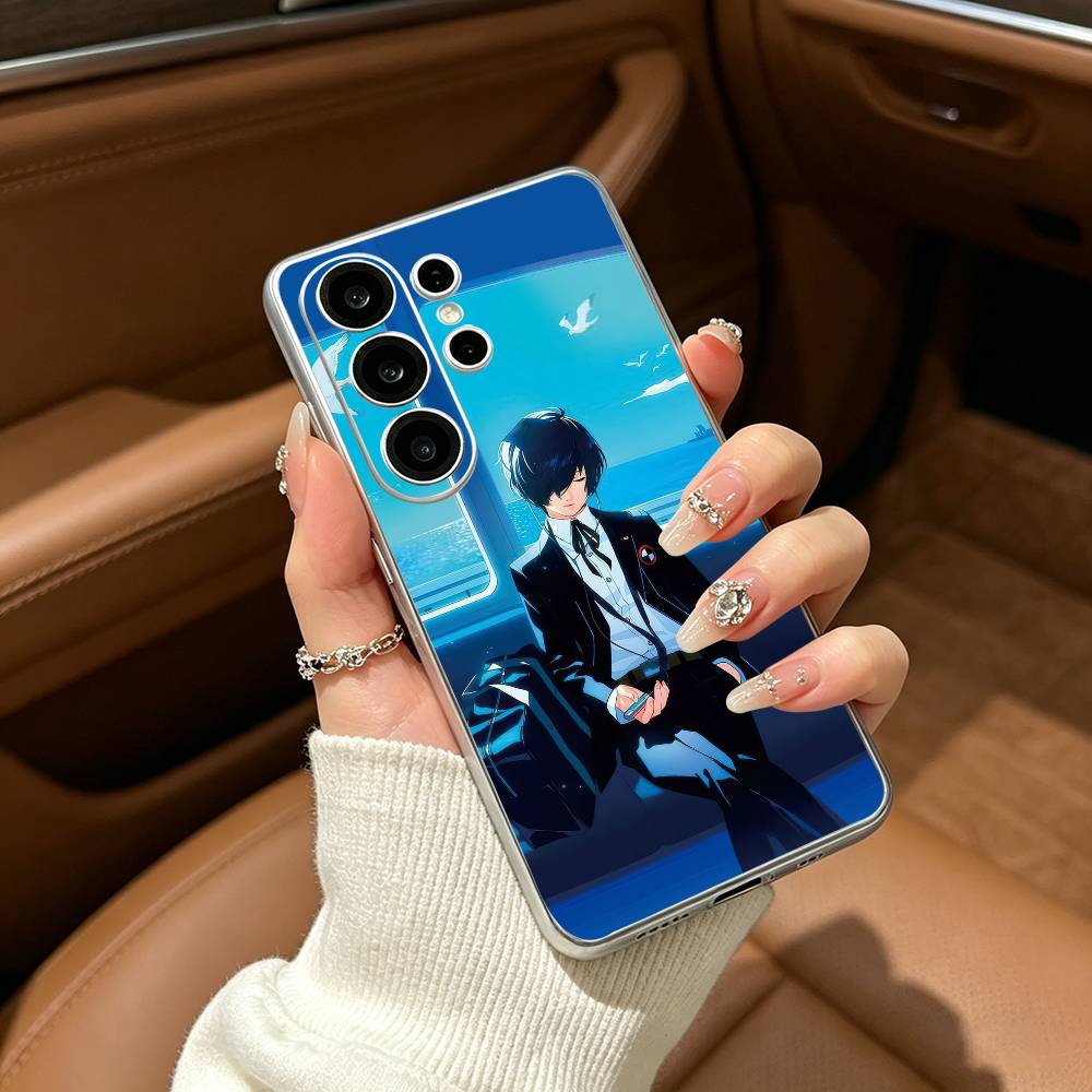Game P-persona- 3 R-reload Phone Case For Samsung S25,S24,S21,S22,S23,S30,Ultra,S20,Plus,Fe,Lite Transparent Cover