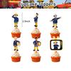 Fireman Sam Birthday Party Set – 32Pcs Flag, Cake Topper & Balloons for Kids