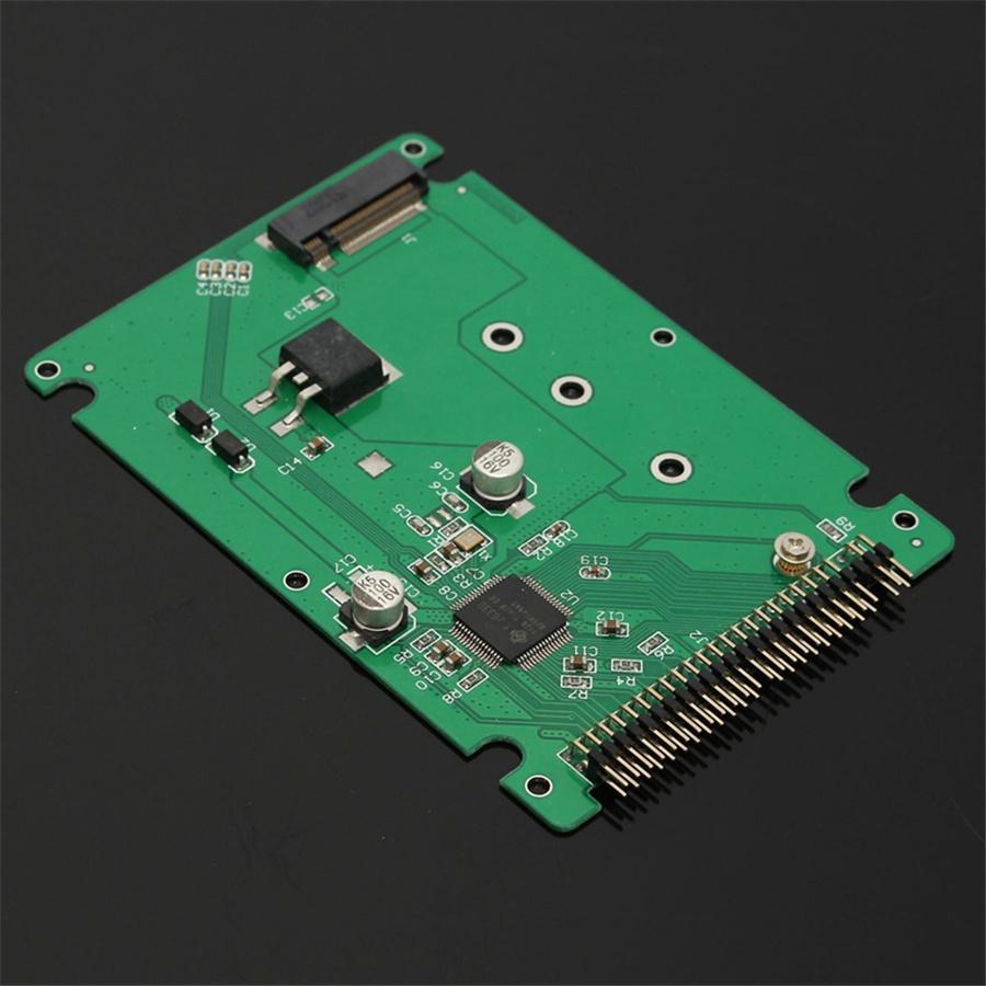 NGFF M.2 SATA SSD to 2.5 IDE 44 Pin Converter Adapter Case Black