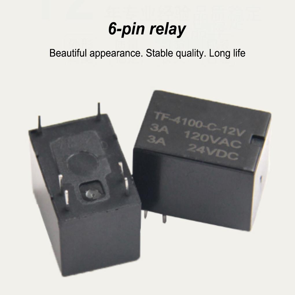 Electric Appliance Circuit Board 6pin Relay Replacement Signal Relays Module Electronic Component Modification Accessories