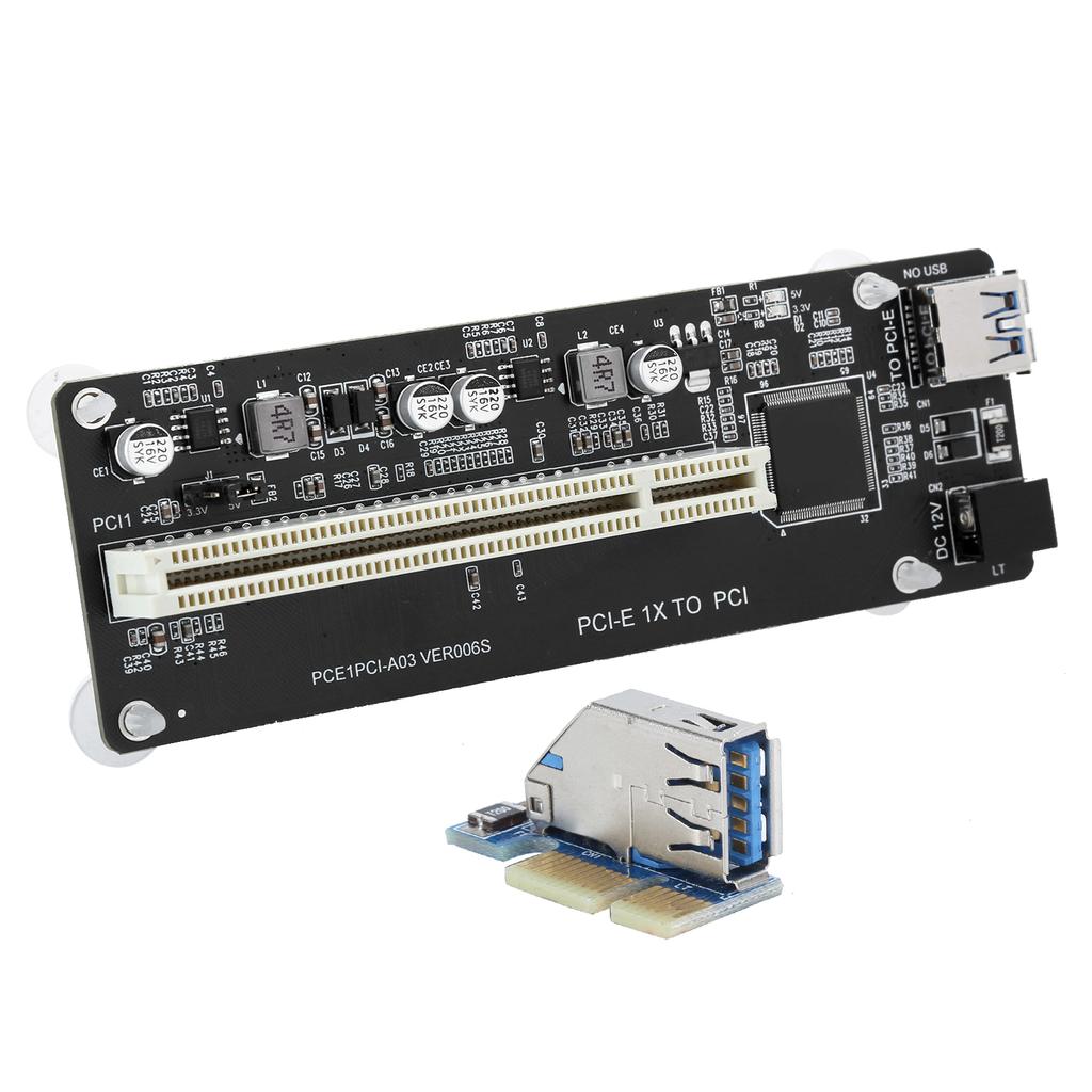 Rozšiřující karta PCIE na duální PCI s pryskyřičným riserem a 0,6m propojovacím kabelem