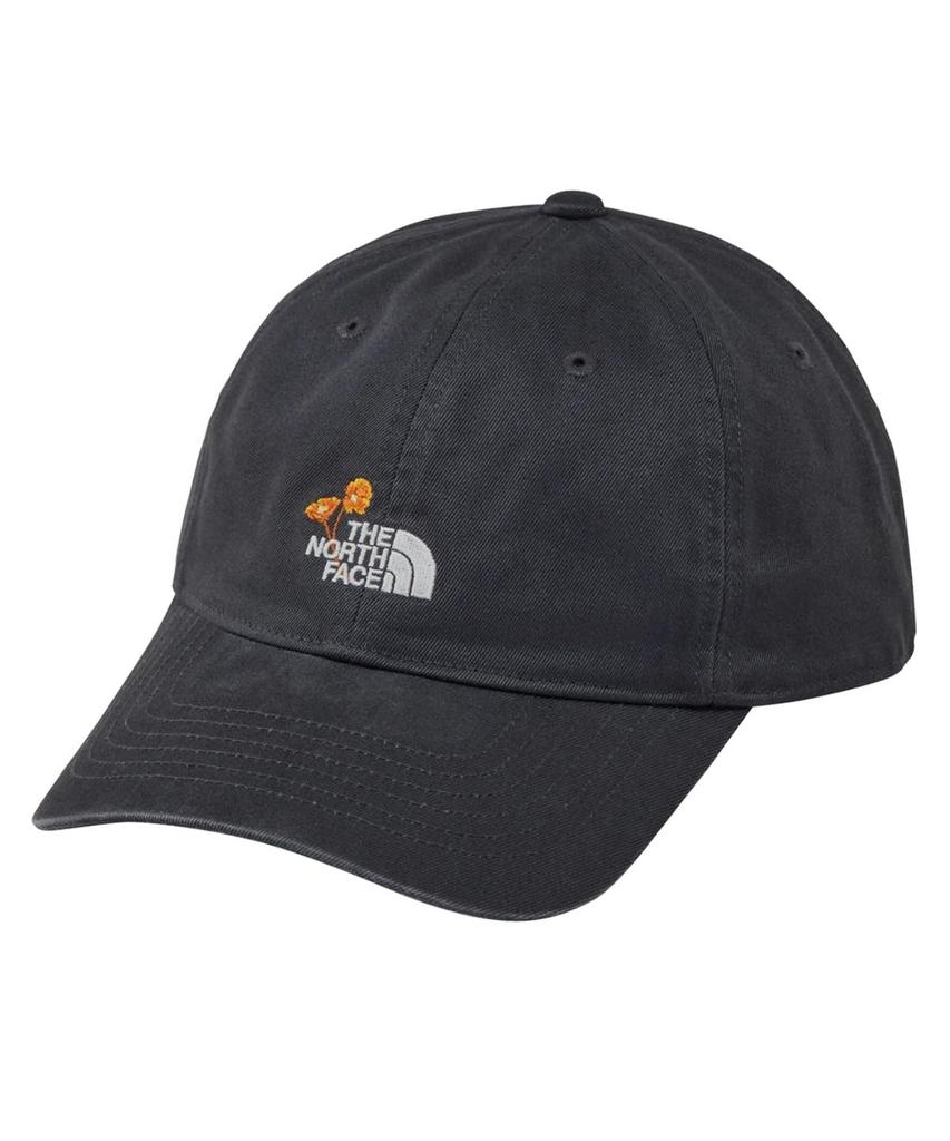 The North Face Hat Cap Flower Logo TNF Simply Classic Cap Asphalt Grey L