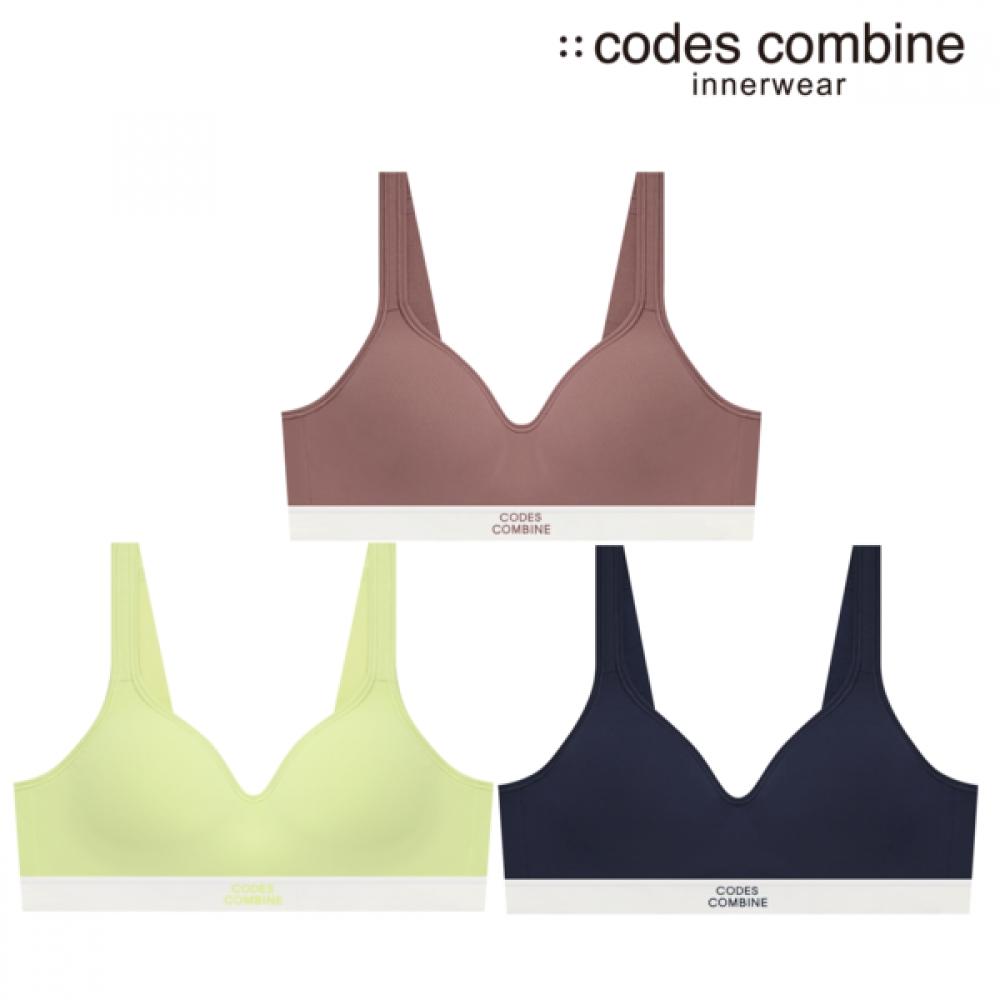 

Codes Combine Ribbed Sports Bra 3 Set Cewbr214ny+rp+lgr 214NY+RP+LGR/XL