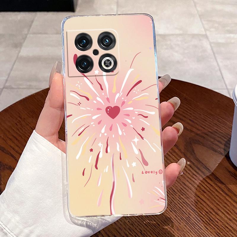 Jelly Case For OnePlus 10 Pro 10T ACE Pro Clear Silicone Soft TPU Back Cover One Plus 10PRO ACEPro Cute Rabbit Cat Phone Case